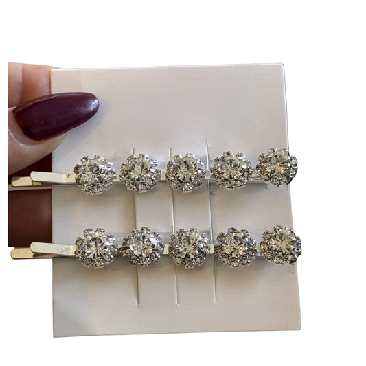 rhinestone hairpins