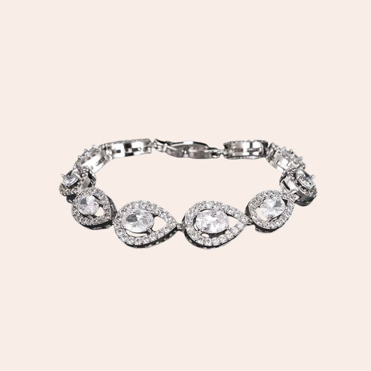teardrop tennis bracelet