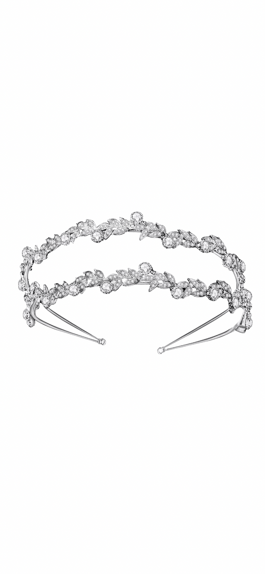 double rhinestone headband