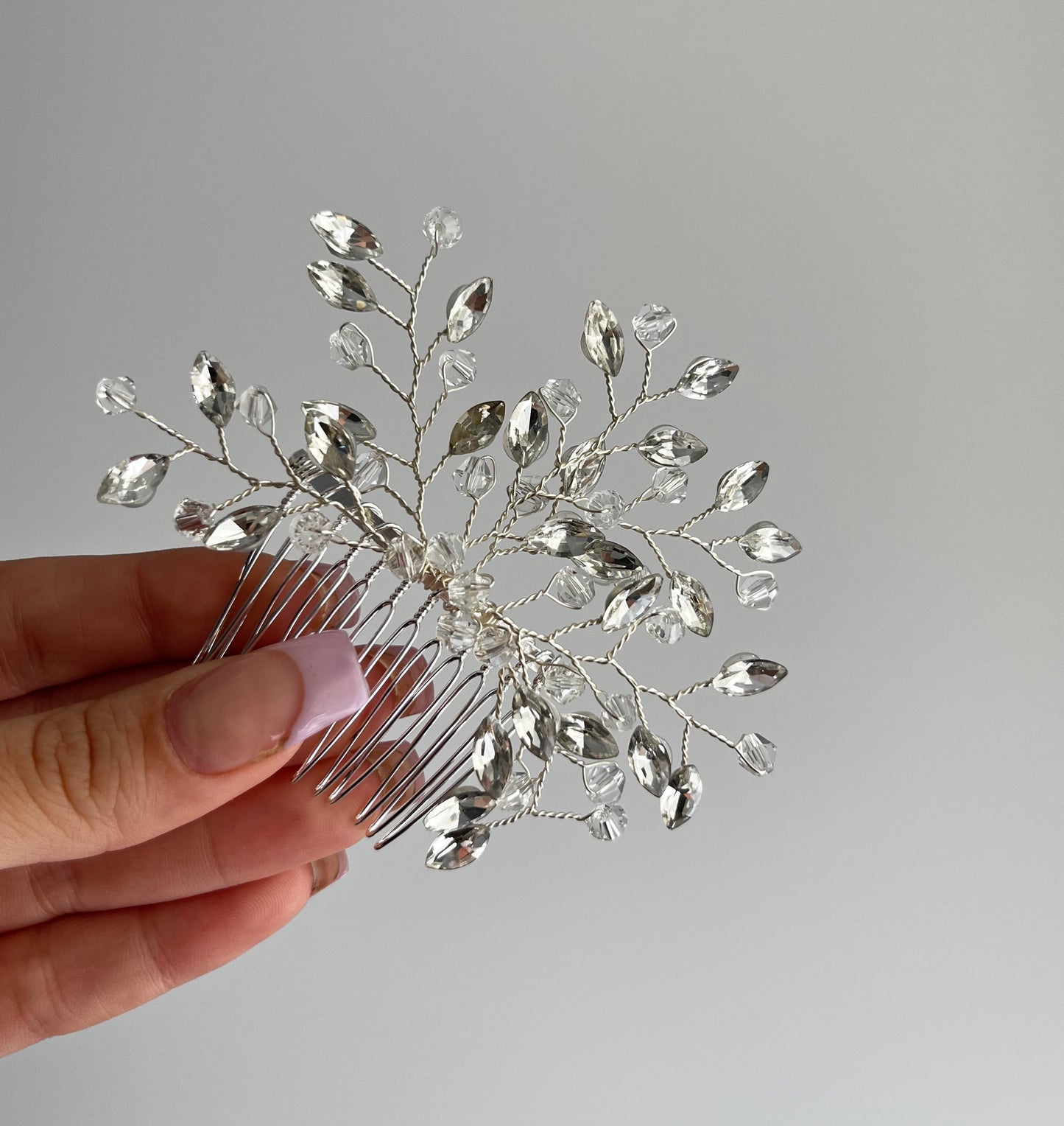 rhinestone hairpin