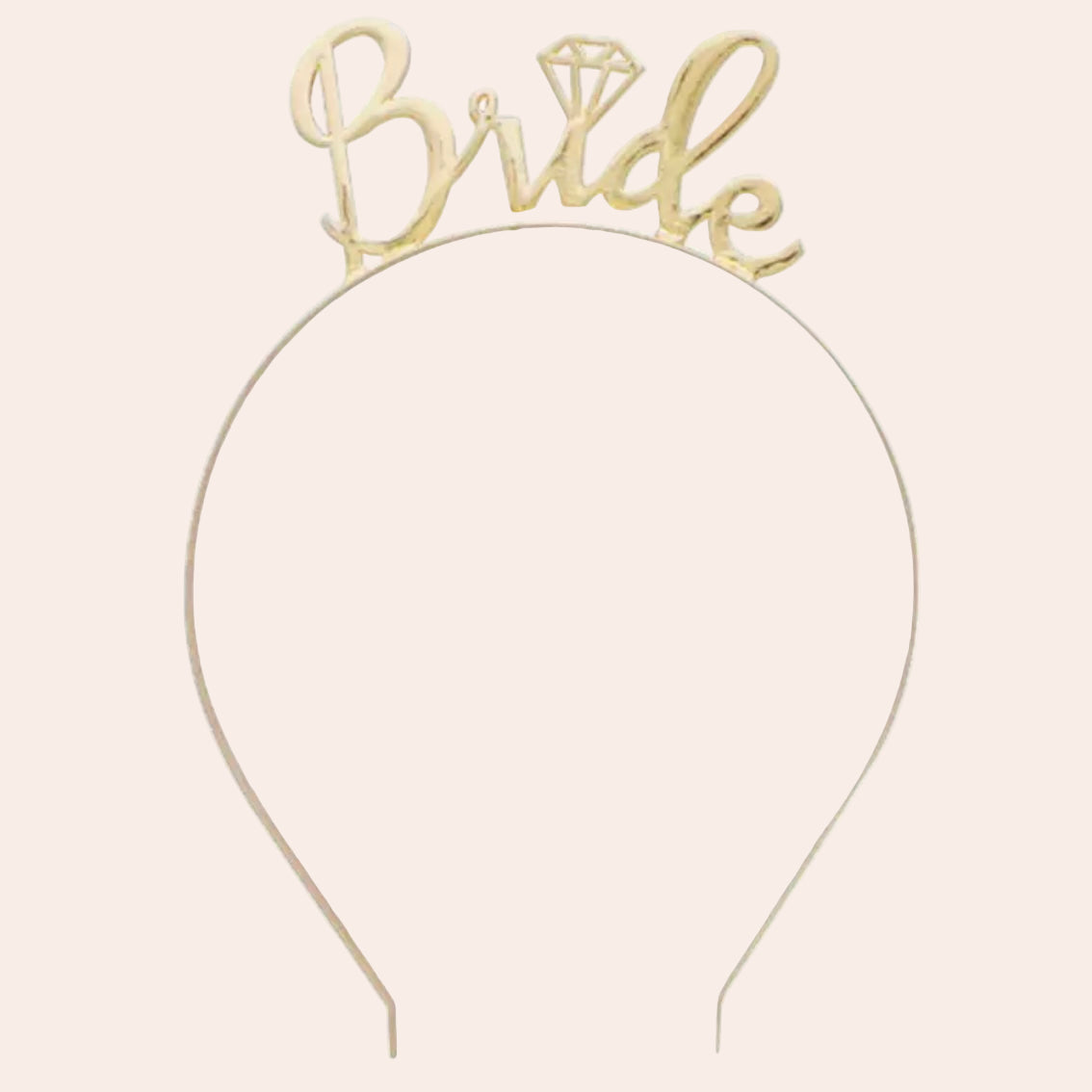 'BRIDE' BACHELORETTE HEADPIECE