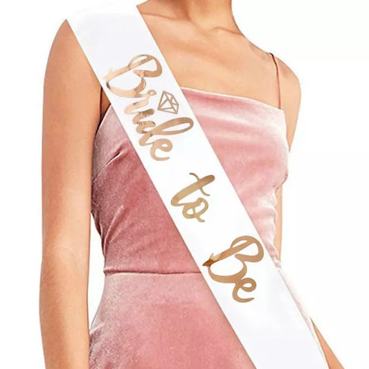 Bride to Be Sash